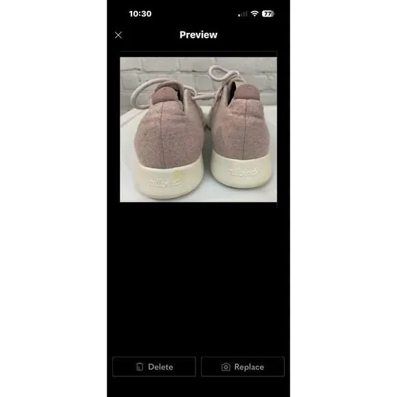 Allbirds Wool Runners Light Pink Men 9 Sneakers Running Shoes Trainers W 10.5? - Picture 8 of 12